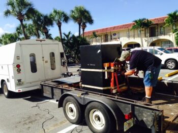 Suncoast Safe & Lock Moving a Jeweler's Safe