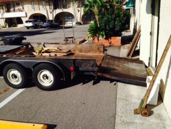 Moving a Jeweler's Safe off of the truck