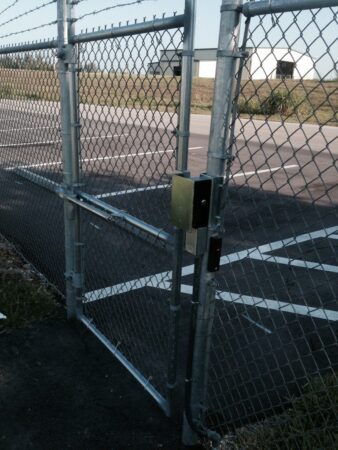 remotely controlled electrified gate