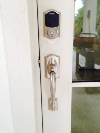 Electronic Deadbolts installed on a Home on Siesta, Key